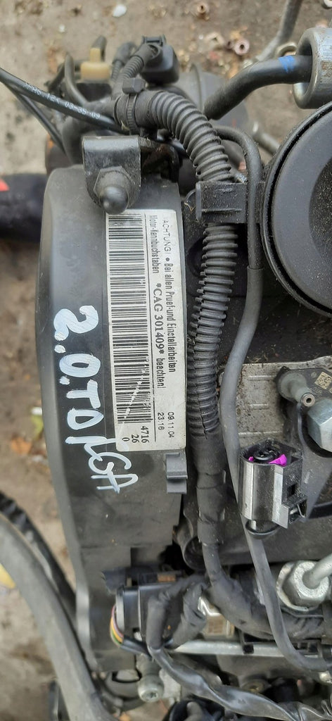 Motor Audi A4 B8 CAG 2.0 TDI 2004 Diesel Engine Komplett