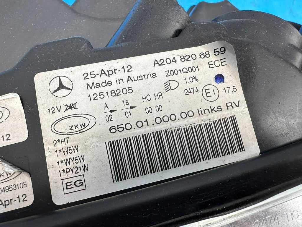 Frontscheinwerfer Mercedes-Benz A2048206859 Links Scheinwerfer Headlight SCH5518070113wb