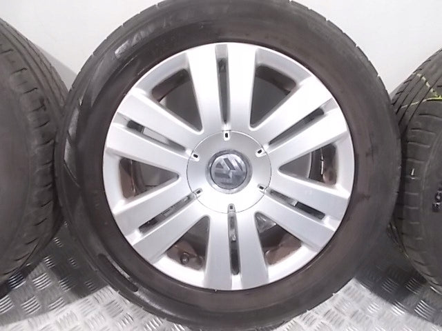 4x Alufelge 16 Zoll 7.0" 5x112 45ET Glanz Silber 3C0601025B Audi I Passat FEL5510379382ta