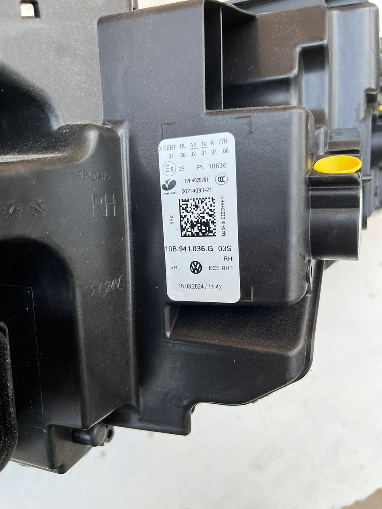 Frontscheinwerfer VW 10B941036G Full LED Rechts Scheinwerfer Headlight SCH5261168600or