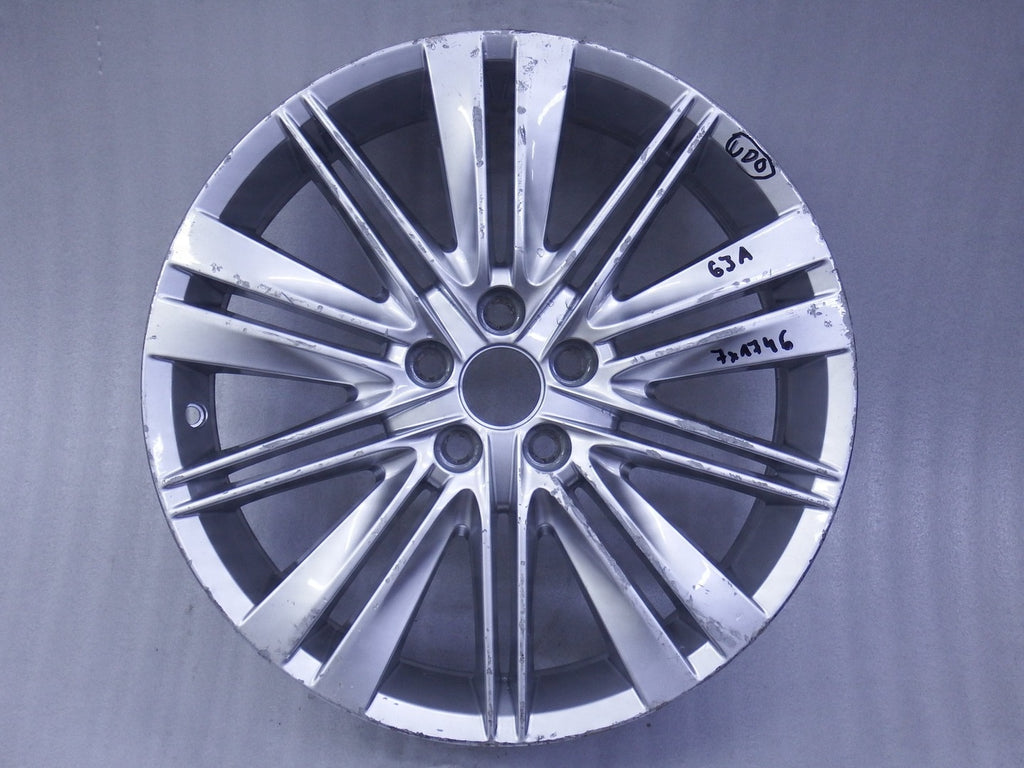 1x Alufelge 17 Zoll 7.0" 5x100 46ET Glanz Silber 6JA601025E Seat Toledo