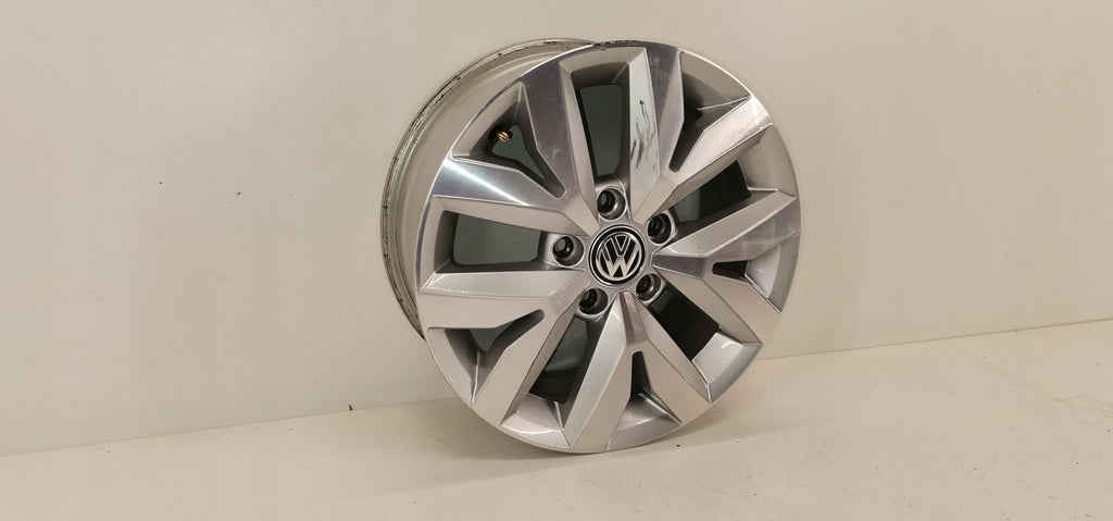 1x Alufelge 16 Zoll 6.5" 5x112 48ET 5TA601025M VW Touran Rim Wheel