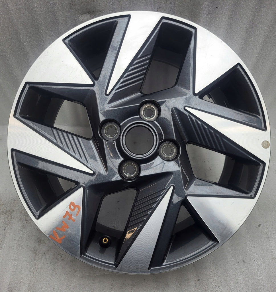 1x Alufelge 15 Zoll 6.0" 4x100 48ET Glanz Graphit 52910-K7500 Hyundai I10 III Mg FEL5614168256ra