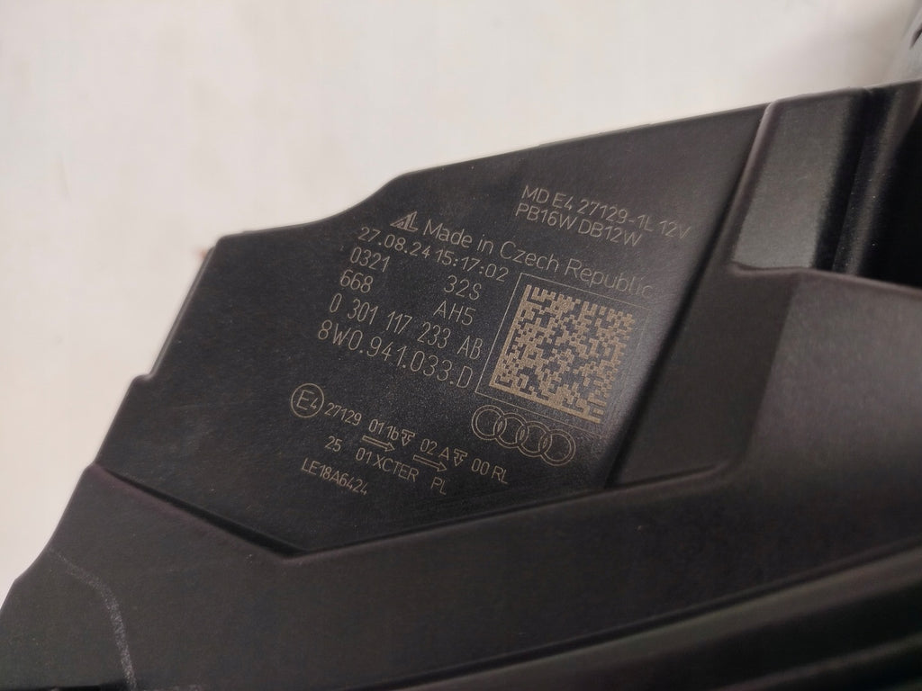 Frontscheinwerfer Audi A4 B9 8W0941033D Full LED Links Scheinwerfer Headlight SCH7706600383qb