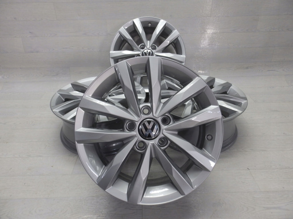 4x Alufelge 16 Zoll 6.5" 5x112 40ET 5TA601025 VW Touran Rim Wheel FEL6227764221jd