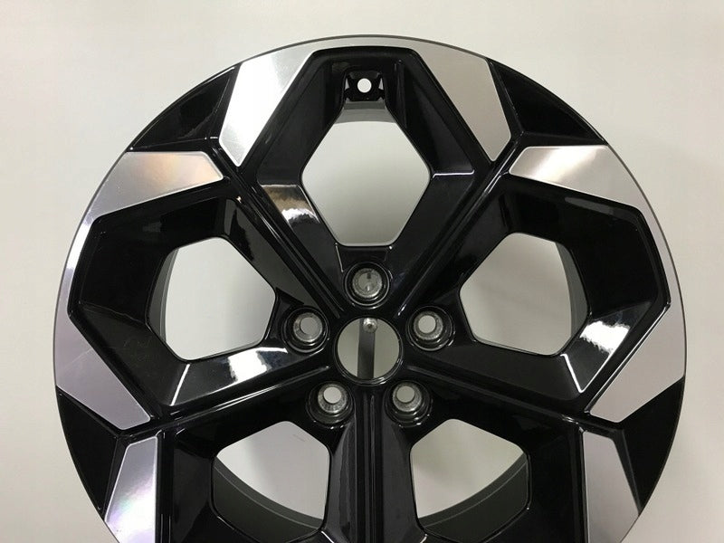 1x Alufelge 18 Zoll 7.0" 5x108 47 5ET Glanz Schwarz R1TC-1007-E1 Ford Puma