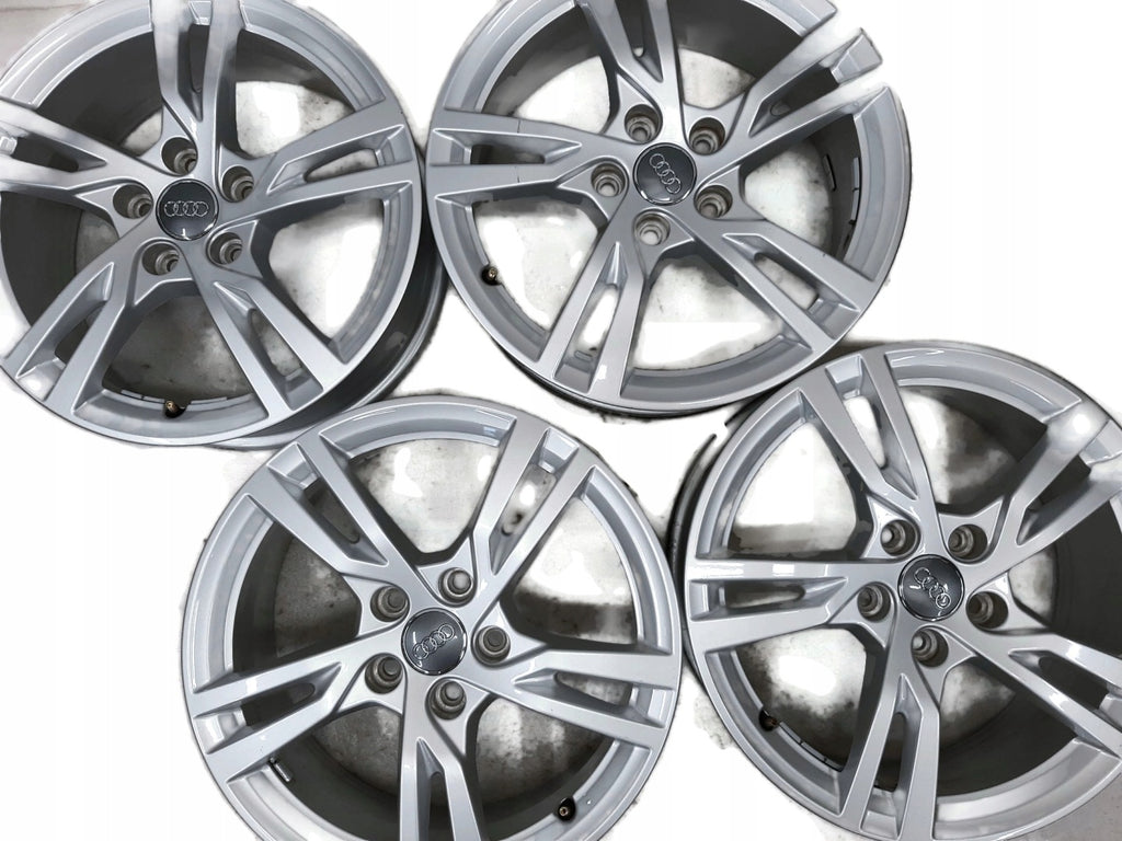 4x Alufelge 17 Zoll 6.5" 5x112 43ET Glanz Silber 8V0601025DK Audi Rim Wheel FEL6381213204pz