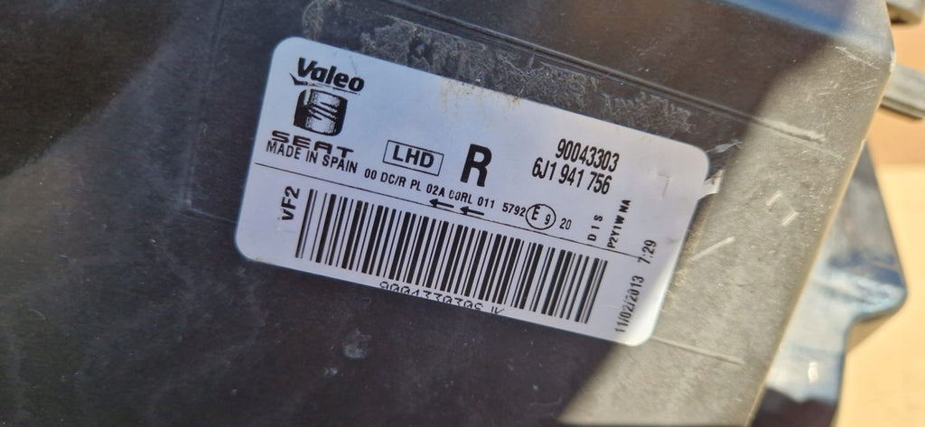 Frontscheinwerfer Seat Ibiza IV 6J1941756 Rechts Scheinwerfer Headlight SCH5859418028oj