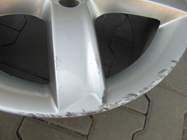 1x Alufelge 17 Zoll 7.0" 5x112 34ET Glanz Silber 4F0071497K Audi A6 C6 Rim Wheel FEL9934133850zx