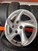 Load image into Gallery viewer, 1x Alufelge 15 Zoll 6.0" 4x108 28ET Glanz Silber Peugeot Rim Wheel FEL7266336343ra