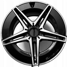 Laden Sie das Bild in den Galerie-Viewer, 1x Alufelge 18 Zoll 9.0&quot; 5x112 58ET Schwarz A2064016600- Mercedes-Benz Rim Wheel
