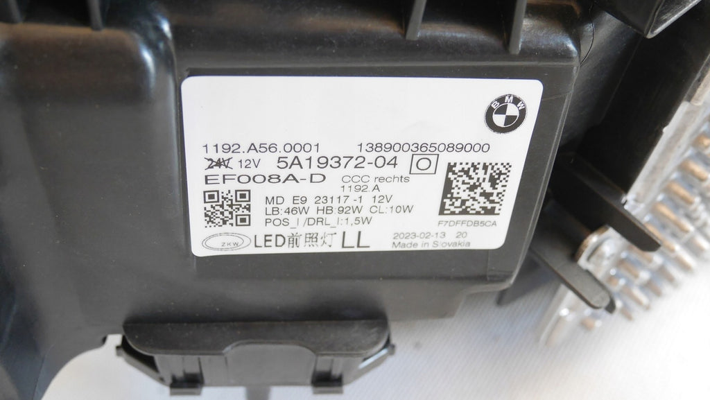 Frontscheinwerfer BMW G22 G82 G23 G83 5A19372 Laser Rechts Headlight SCH3432348171oz