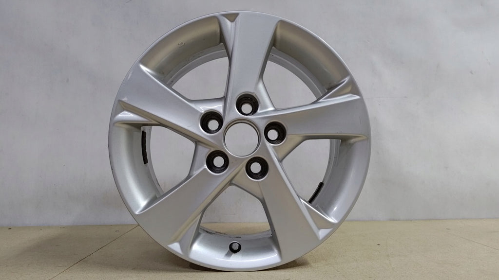 1x Alufelge 16 Zoll 6.5" 5x114.3 45ET Glanz Silber Toyota Avensis Verso FEL3668266488re
