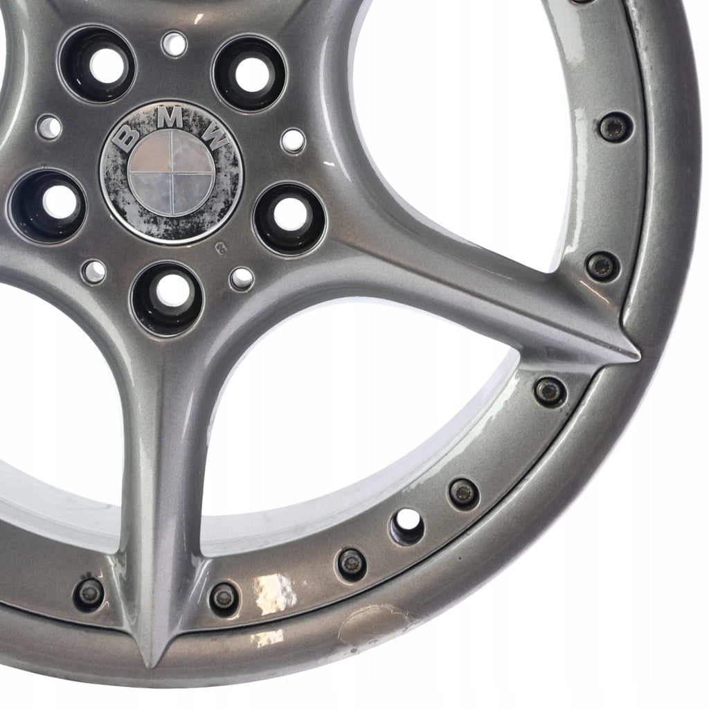 1x Alufelge 18 Zoll 8.0" 5x120 47ET Glanz Silber 6758194 BMW Z4 E85 E86 FEL1209316835jk