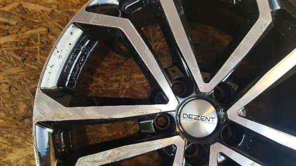 1x Alufelge 18 Zoll 8.0" 5x114.3 KBA52500 Rim Wheel FEL4953453292mr
