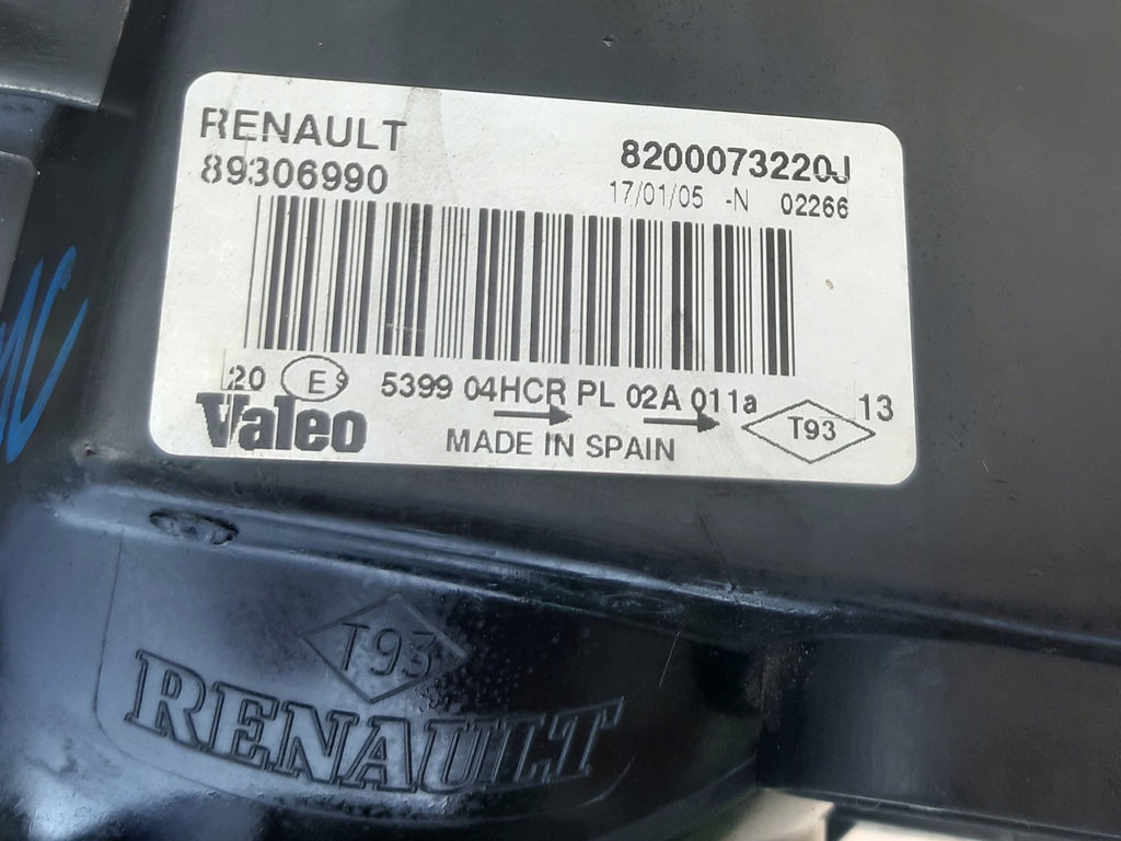 Frontscheinwerfer Renault Megane II 89306990 Links Scheinwerfer Headlight SCH1089462644vl