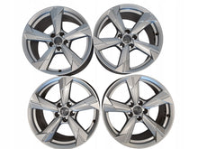 Laden Sie das Bild in den Galerie-Viewer, 4x Alufelge 18 Zoll 8.0" 5x112 39ET Glanz Graphit 4K0601025D Audi A6 C8 FEL4558084147fe