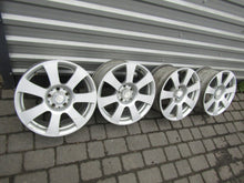 Laden Sie das Bild in den Galerie-Viewer, 4x Alufelge 17 Zoll 8.0&quot; 5x112 Silber A2214010202 Mercedes-Benz W221 Rim Wheel