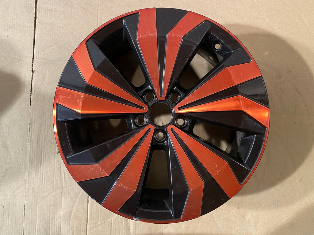 1x Alufelge 17 Zoll 6.5" 5x100 39ET 2GM601025M VW T-Cross Rim Wheel FEL5305625863lf