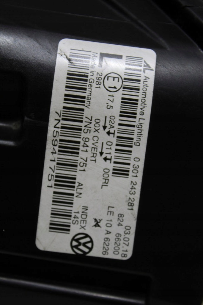 Frontscheinwerfer Seat Alhambra 7N5941751 LED Links Scheinwerfer Headlight