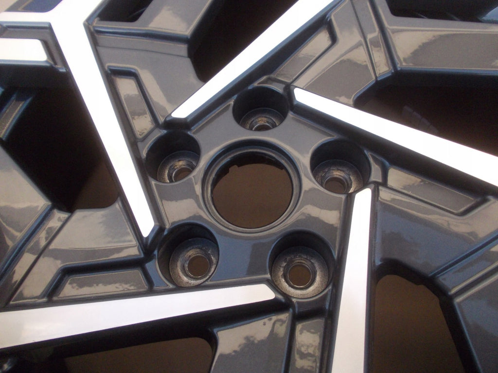 1x Alufelge 18 Zoll 7.0" 5x114.3 50ET Glanz Schwarz 52910-DF600 Hyundai Tucson FEL7063671920zj