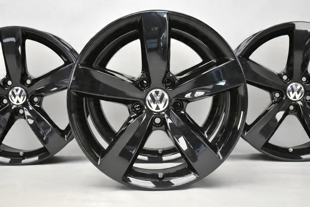 4x Alufelge 17 Zoll 7.0" 5x112 39ET Glanz Silber 7N0601025D Seat Alhambra Sharan