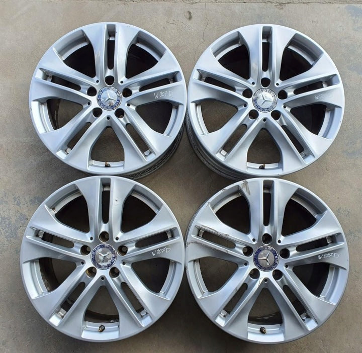 4x Alufelge 17 Zoll 7.5" 5x112 45ET A2074010602 Mercedes-Benz Rim Wheel FEL9965937194ch