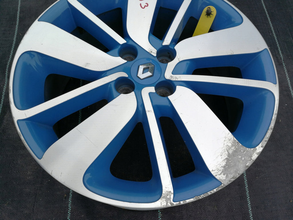 1x Alufelge 17 Zoll 7.0" 4x100 44ET Glanz 403007138 Renault Clio Rim Wheel FEL3981276016hf