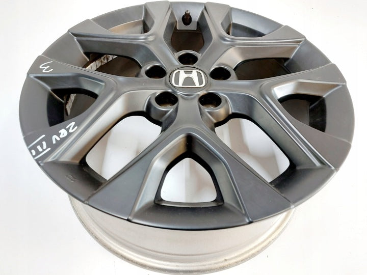 1x Alufelge 18 Zoll 7.0" 5x114.3 50ET Glanz Schwarz 3V018070A Honda Rim Wheel FEL1535642697rw