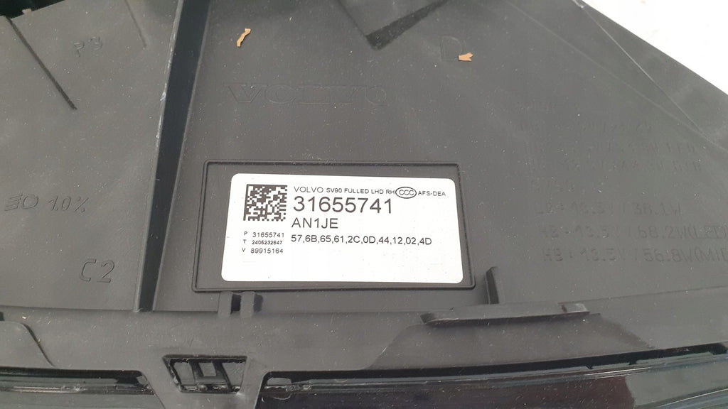 Frontscheinwerfer Volvo S90 II V90 31655741 Full LED Rechts Headlight SCH3093090192zx