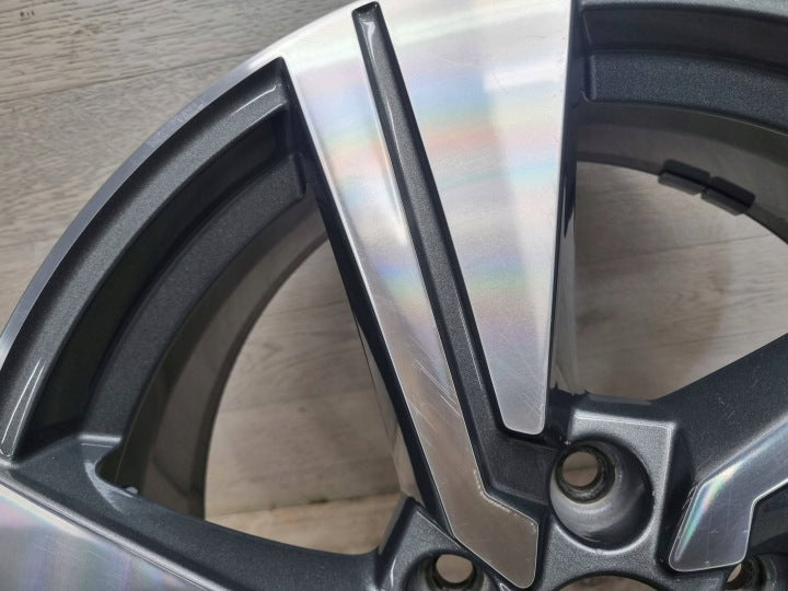 1x Alufelge 18 Zoll 7.0" 5x112 45ET Glanz Graphit 81A601025G Audi Q2 Mg FEL1096779367vf
