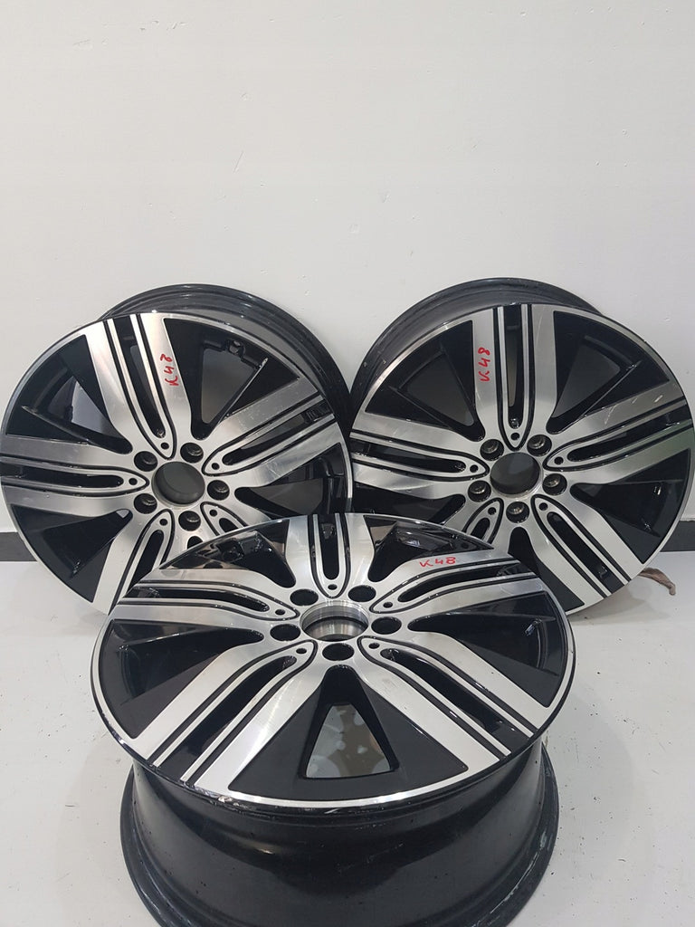 3x Alufelge 18 Zoll 7.5" 5x112 A2434011400 Mercedes-Benz Eqa Rim Wheel