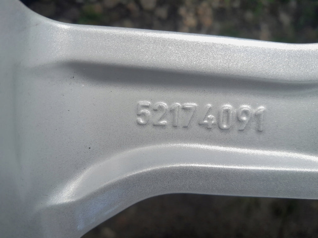 1x Alufelge 18 Zoll 7.0" 5x110 37 5ET Glanz Silber 52174091 Jeep Compass FEL1666296082tm