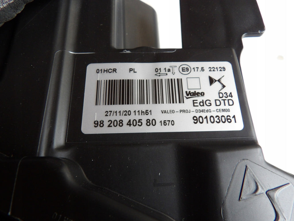 Frontscheinwerfer Citroën Ds3 9820840580 Rechts Scheinwerfer Headlight