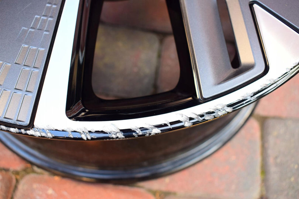 1x Alufelge 17 Zoll 7.0" 4x108 32ET Glanz Schwarz 93484567 Opel Corsa F