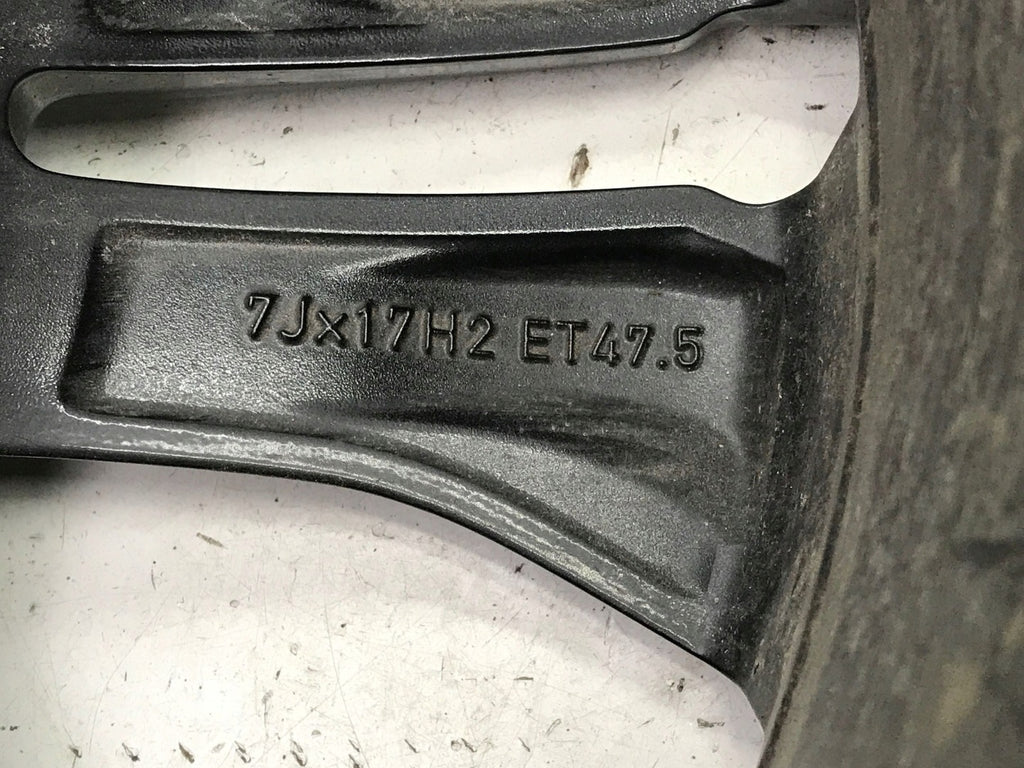 1x Alufelge 17 Zoll 7.0" 5x108 47 5ET Glanz Schwarz L1TC1007DA Ford Puma FEL7169202877dy