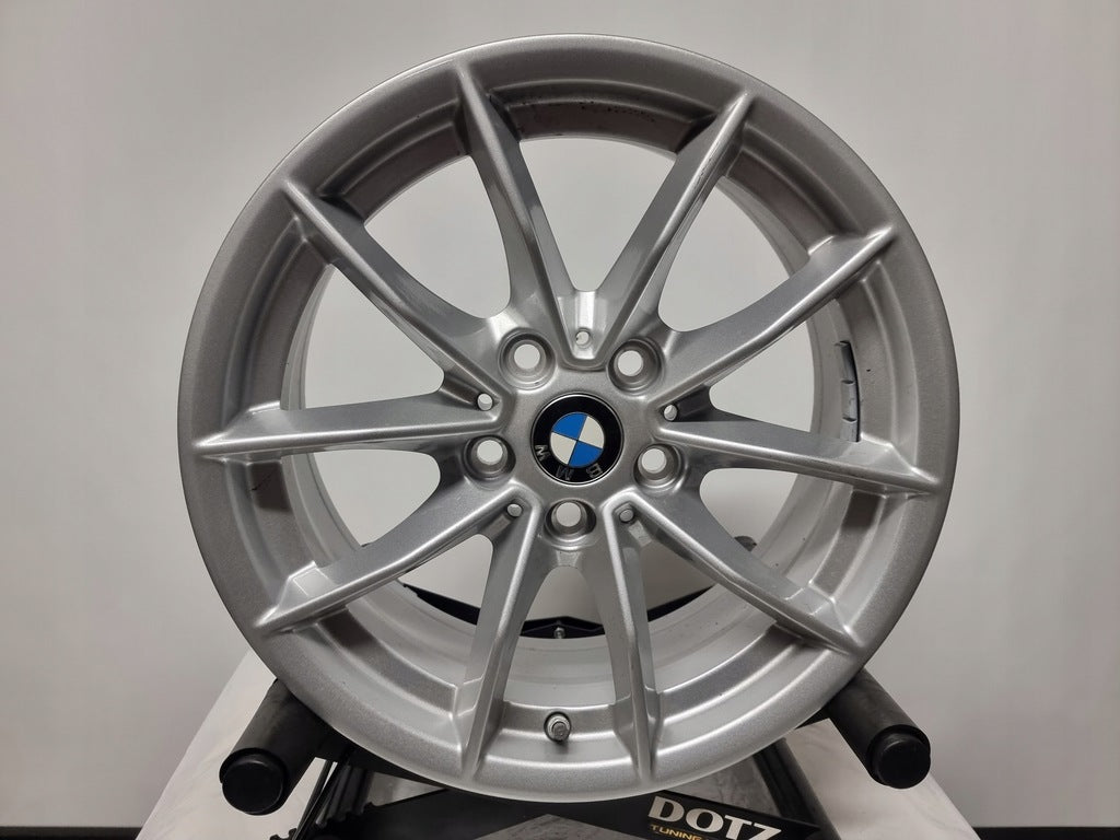 4x Alufelge 16 Zoll 6.5" 5x112 22ET Glanz Silber 6876921 BMW Rim Wheel FEL6502234305nc