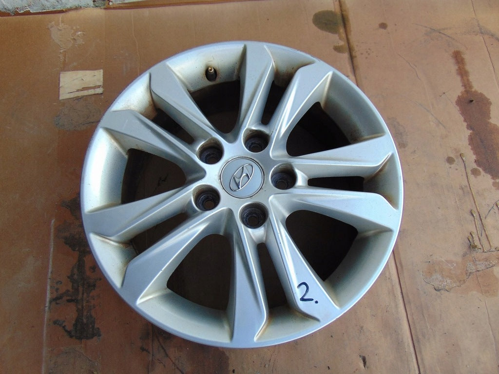1x Alufelge 16 Zoll 6.5" 5x114.3 45ET Silber PZ474-E067D-Z Toyota Auris FEL3823882763za