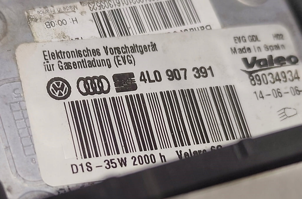 Frontscheinwerfer Audi Q7 4L0941003B Bi-Xenon Links Scheinwerfer Headlight SCH3117663628zi