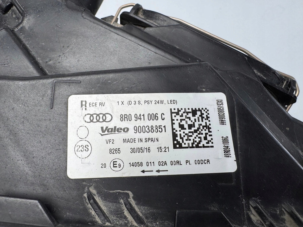 Frontscheinwerfer Audi Q5 8R0941006C Xenon Rechts Scheinwerfer Headlight