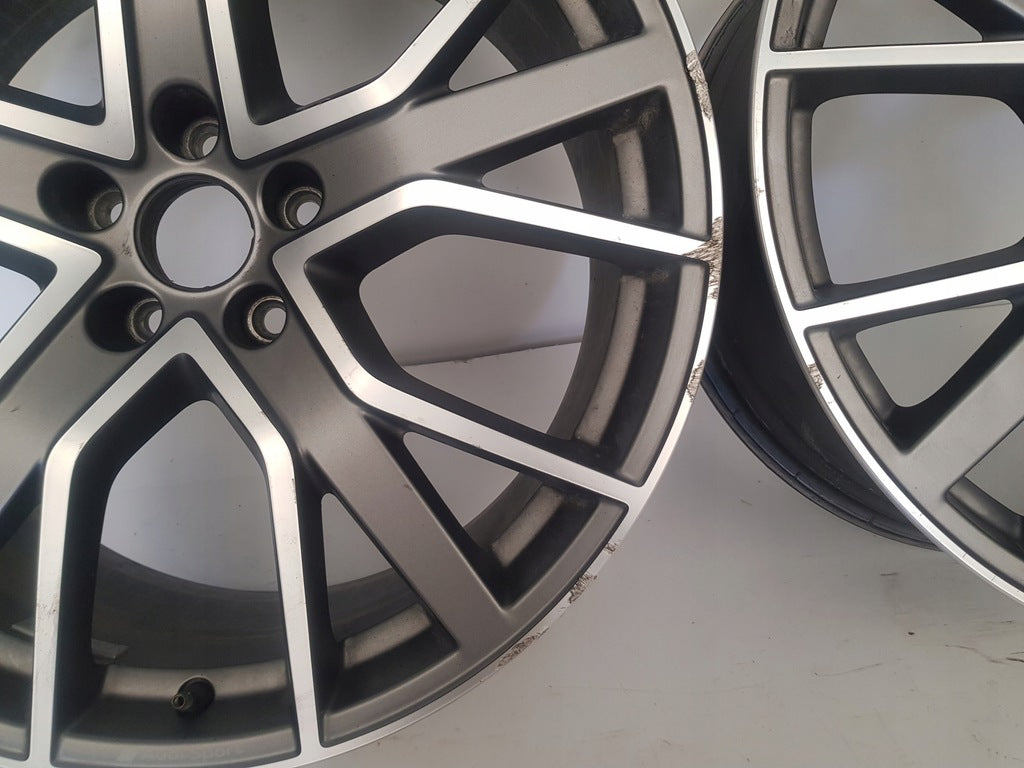 1x Alufelge 20 Zoll 9.0" 5x112 34ET Matt Graphit 8W0601025EG Audi A4 Rim Wheel FEL1322639689yx