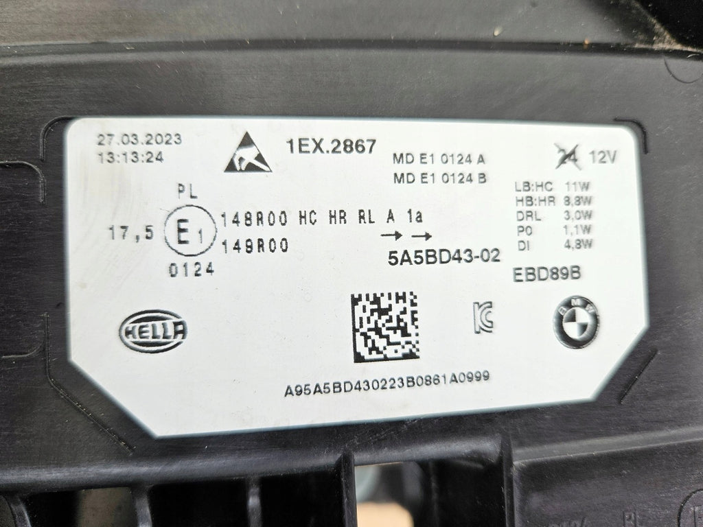 Frontscheinwerfer BMW X1 5A5BD4302 Links Scheinwerfer Headlight SCH4844233104oa