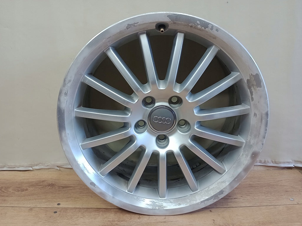 1x Alufelge 18 Zoll 8.0" 5x112 47ET Glanz Silber 8K0071498 Audi Rim Wheel FEL1656358408wb