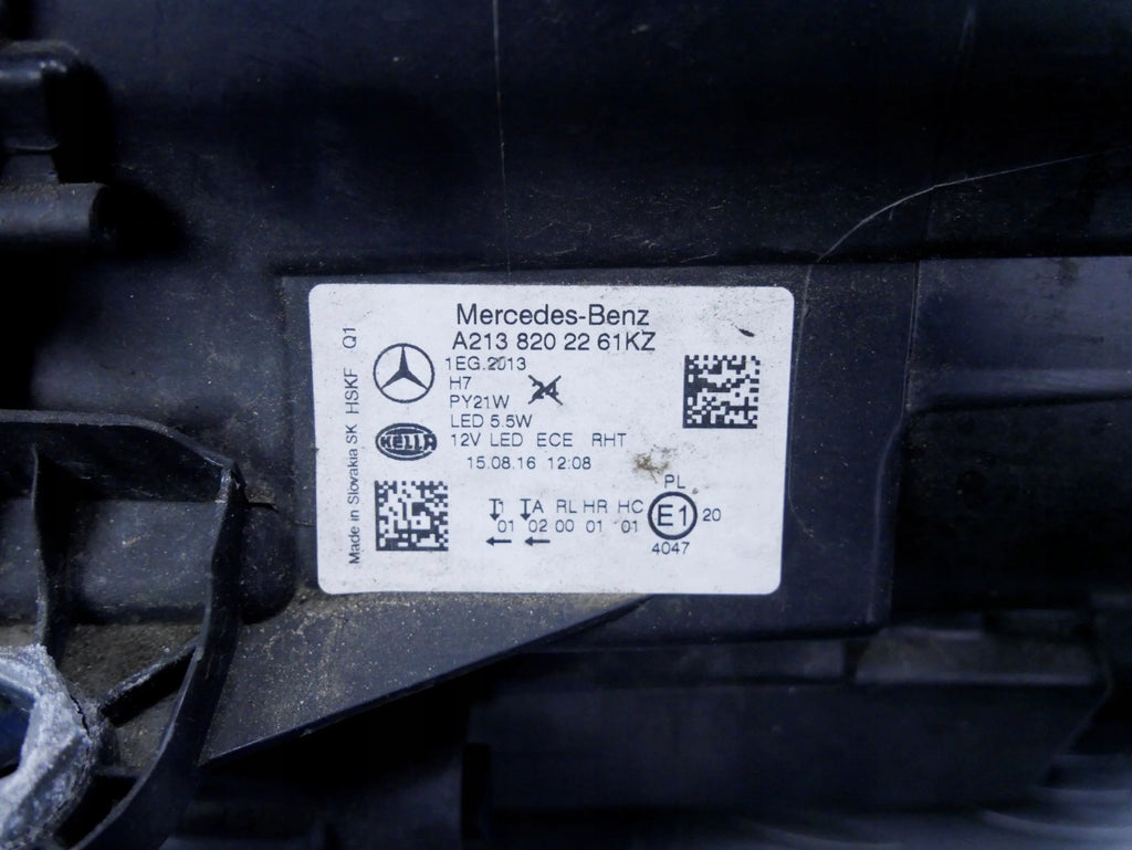 Frontscheinwerfer Mercedes-Benz W213 A2138202261 Rechts Scheinwerfer Headlight SCH3419495074xv