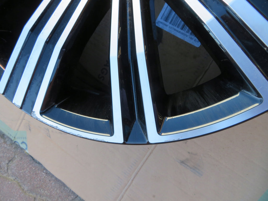 1x Alufelge 18 Zoll 8.0" 5x108 42ET Glanz Schwarz 31471312 Volvo S60 V60