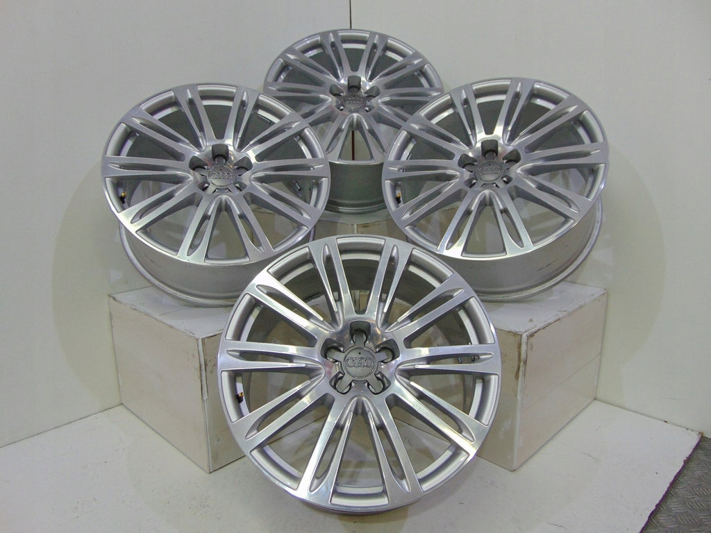 4x Alufelge 20 Zoll 9.0" 5x112 37ET Glanz Silber 4H0601025BD Audi A8 Rim Wheel FEL2549940978fn
