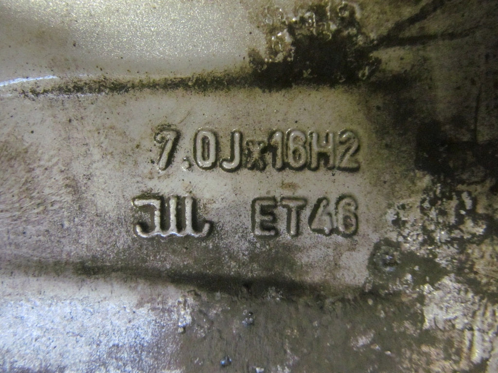 1x Alufelge 16 Zoll 7.0" 5x112 46ET Glanz Silber 8K0071496 Audi Rim Wheel