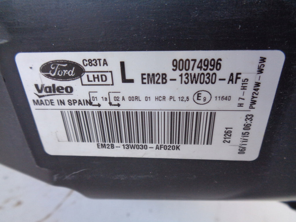 Frontscheinwerfer Ford Galaxy EM2B-13W030-AF Links Scheinwerfer Headlight SCH5566933055mq