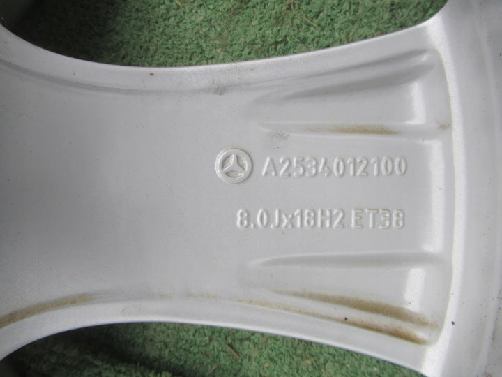 1x Alufelge 18 Zoll 8.0" 5x112 38ET A2534012100 Mercedes-Benz Glc X253 Rim Wheel FEL5316068453pz