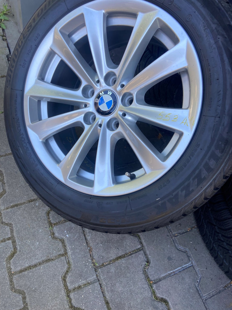 4x Alufelge 17 Zoll 8.0" 5x120 30ET Glanz Schwarz 6780720 BMW F11 F10 Rim Wheel FEL7211725696qc